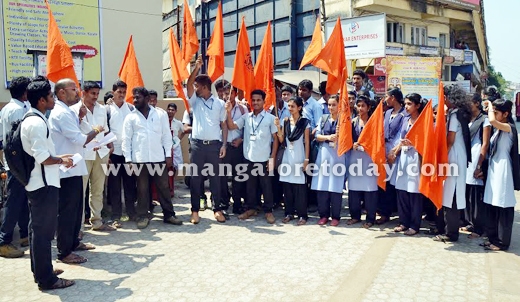 ABVP protest